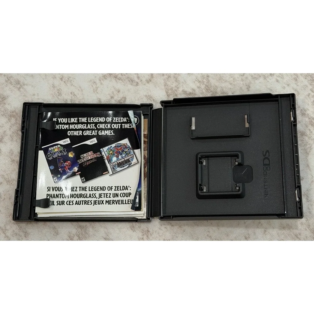 The Legend of Zelda Phantom Hourglass Nintendo DS Case Manual ONLY NO GAME